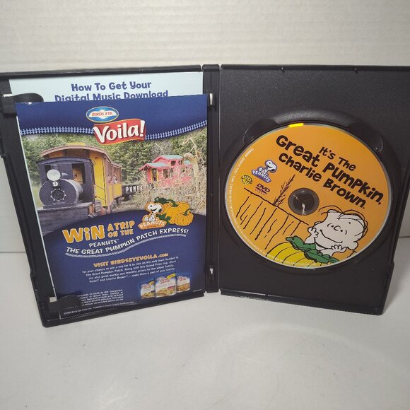It's the Great Pumpkin, Charlie Brown (Deluxe Edition) DVD w/sleeve - VERY GOOD - Picture 3 of 3